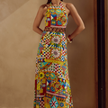 VENUS MAXI DRESS - PHAEDRA PRINT