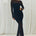 KARDI MIDI DRESS - BLACK