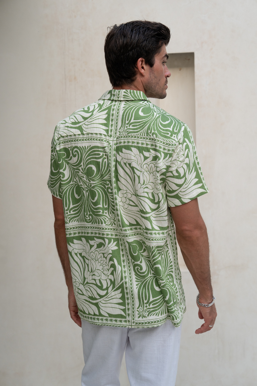 HAVANNA SHIRT - GREEN - 23_124f8c6f-9f6d-4dd8-ba9c-55b7d6d84d25