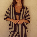 ZIGGY TOP - BLACK/SAND
