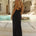 LUCIENNE MAXI DRESS - BLACK