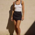 OSLO MINI SKIRT - BLACK