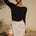 TATUM MINI SKIRT - STONE
