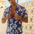 BOTANICA MEN'S SHIRT - STEEL