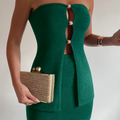 NELLIE MINI SKIRT - EMERALD