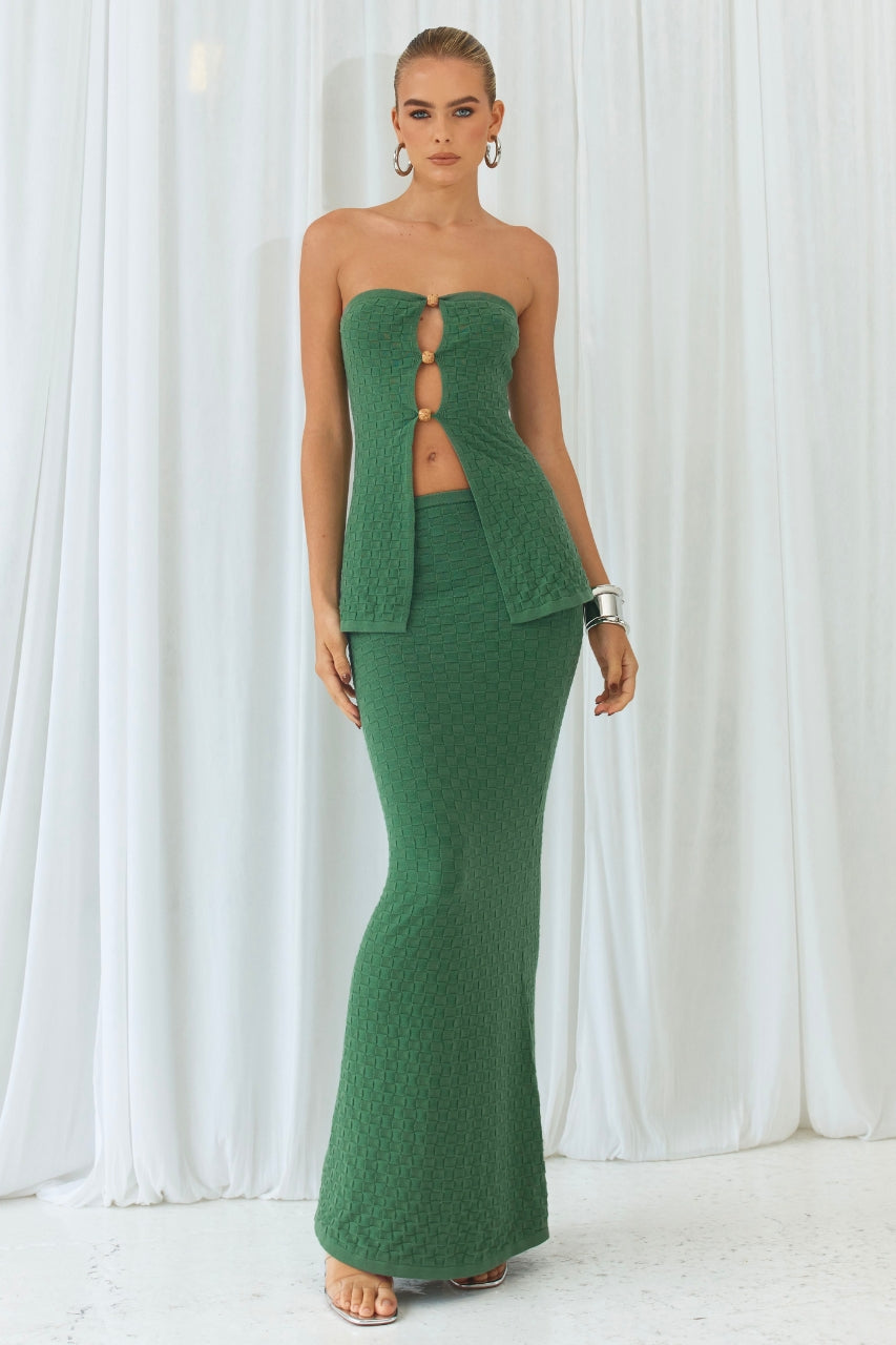TAYA MAXI SKIRT - KHAKI - 36_52c5bc44-a866-44c7-87f2-1e16b7bce98e