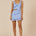 LEYLA MINI DRESS - BLUE