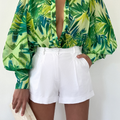 FLEETWOOD BLOUSE - PALM