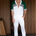 JESSIE SHIRT - WHITE/GREEN