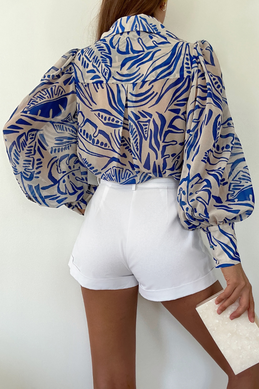 FLEETWOOD BLOUSE - SANTINO COBALT - 4_6b09f8db-3372-4f42-877a-c00f899654d0