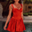 JOELLE MINI DRESS - RED
