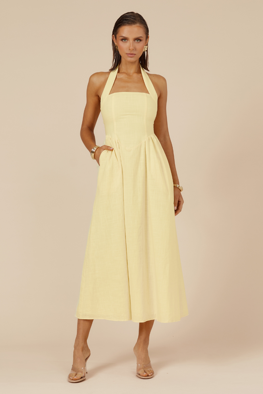 LOCKLEA MIDI DRESS - LEMON - 6_d7689ea0-6da5-4e9b-8d16-e12bf6815420