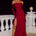 ABBIE OFF SHOULDER MAXI DRESS - CHERRY