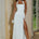 ABIGAIL SQUARE NECK MAXI DRESS - IVORY