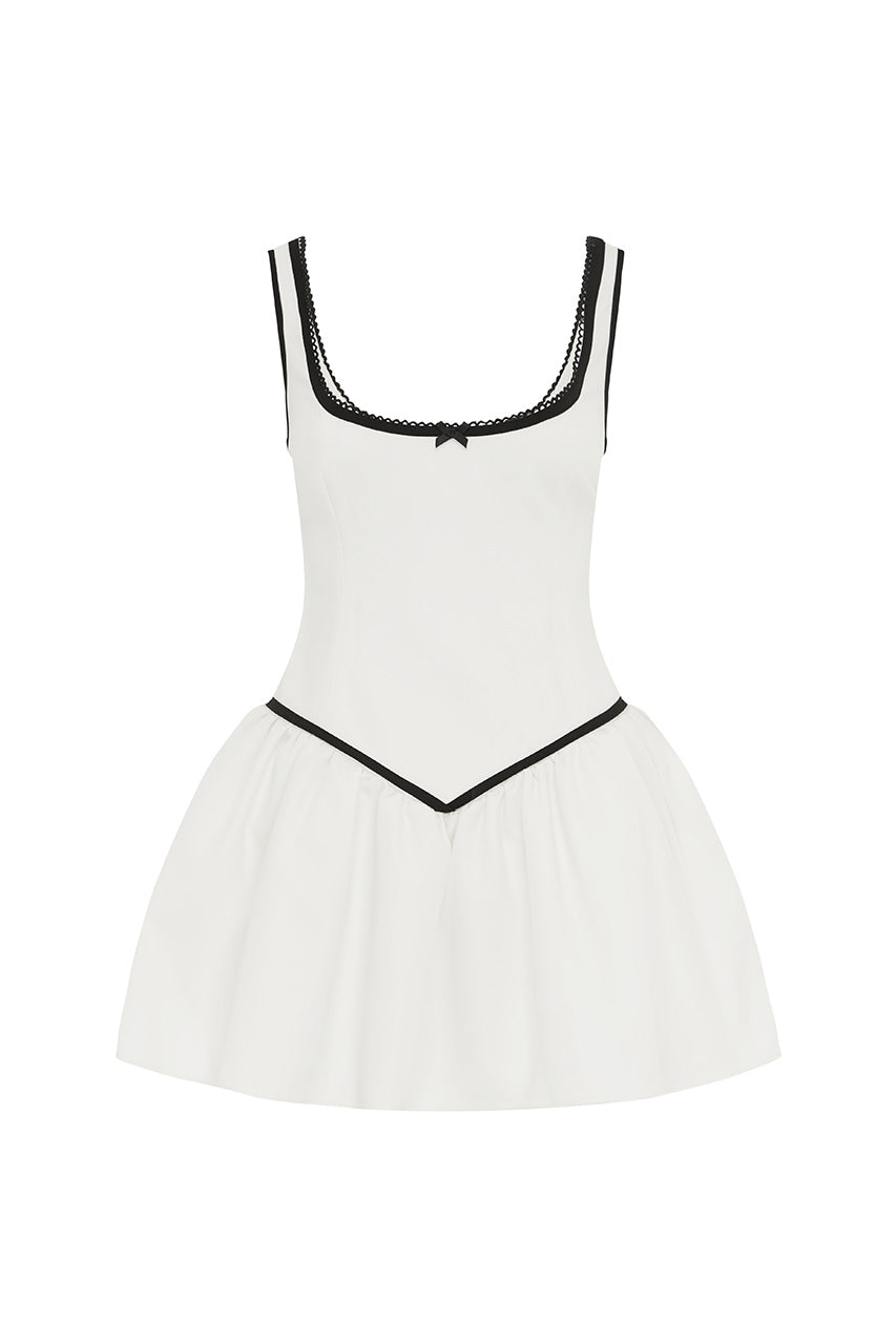 ADALINE MINI DRESS - WHITE - ADALINEMINIDRESSWHITE_9