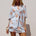 ADELYN SHIRT - BLUE SEASHELL