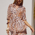 ADELYN SHIRT - TIKANI LEOPARD