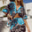 ADELYN MINI SKIRT - TROPEZ BLUE