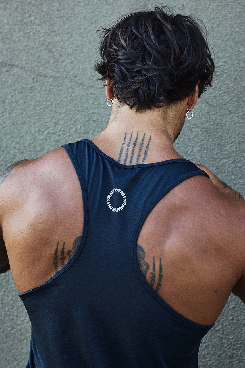 ADONIS MUSCLE TANK TOP - MIDNIGHT BLUE - ADONISMUSCLETANKTOP-MIDNIGHTBLUE-07