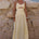 ADORA STRAPPY SHIRRED MAXI DRESS - LEMON
