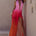 ADRIANNA PLUNGE RUCHED MAXI DRESS - TROPICALE OMBRE