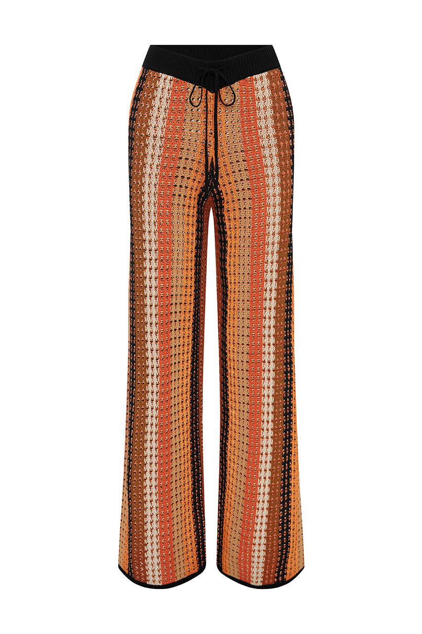 AIMEE PANT - ORANGE MULTI - AIMEE-PANT-ORANGE-MULTI