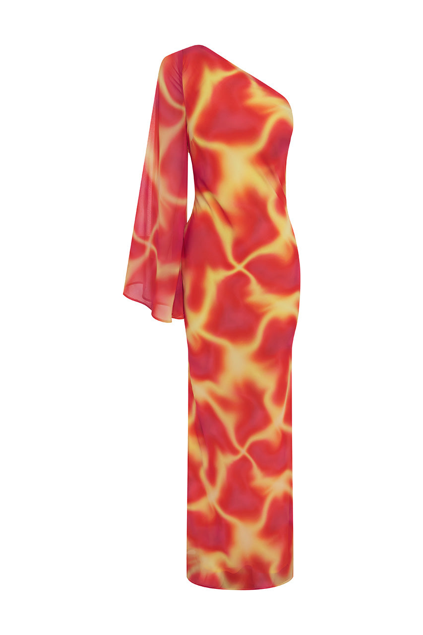 AKEEVA MAXI DRESS - MALINI PRINT - AKEEVAMAXIDRESSMALINI