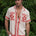 AKONI SHIRT - SAND/RED