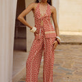 ALARA PALAZZO PANT - ALARA RED