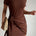 Winnie Shirt Dress - Chocolate