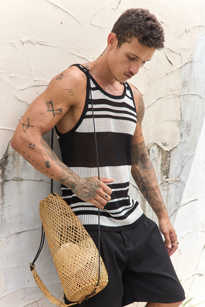 ALCHA KNIT TANK - BLACK/WHITE STRIPE - ALCHAKNITTANK-BLACK_WHITESTRIPE-1_c31084dc-97c2-4575-97bf-70f7b884ddd4