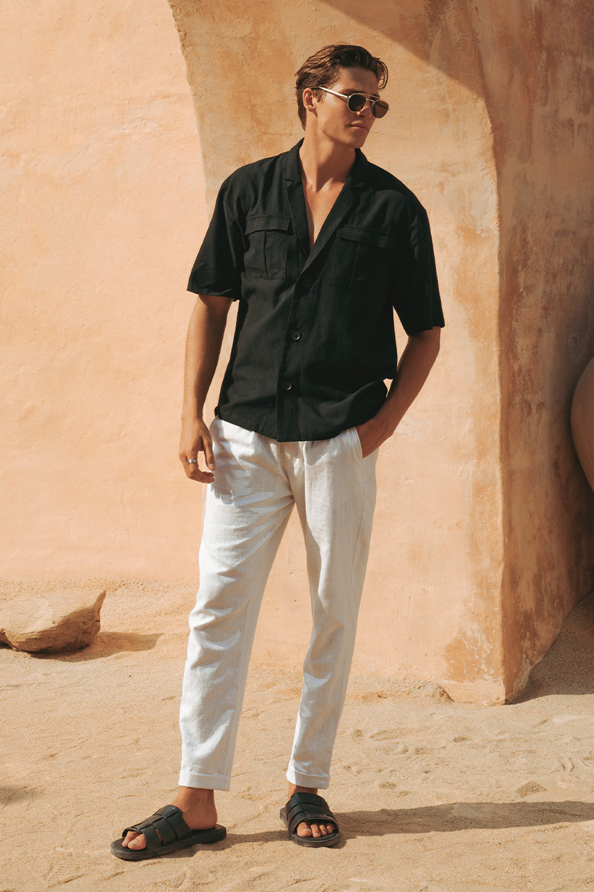 ALEC SHIRT - BLACK - ALECSHIRTBLACK
