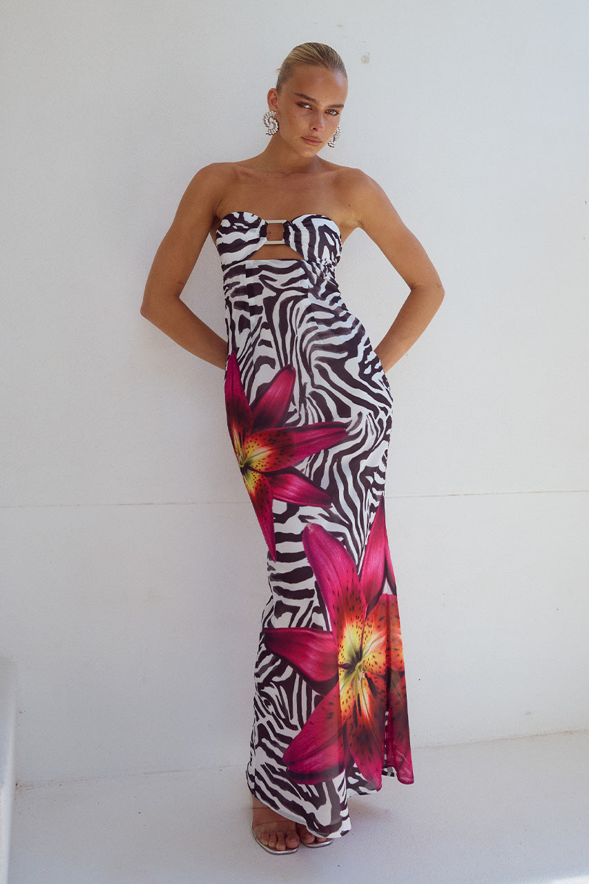 ALESSIA MAXI DRESS - ZEBRA FLORAL - ALESSIAMAXIDRESSZEBRAFLORAL_2