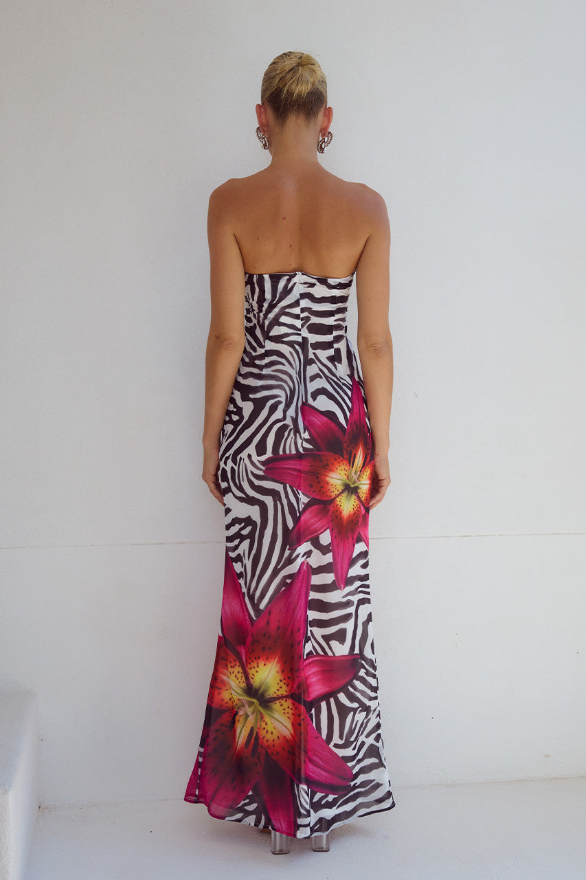 ALESSIA MAXI DRESS - ZEBRA FLORAL - ALESSIAMAXIDRESSZEBRAFLORAL_3
