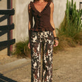 ZAVIER STRAIGHT LEG JEANS - SHILOH BROWN
