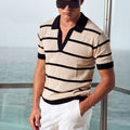 ALEX KNIT TOP - SAND/BLACK