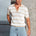 ALEX KNIT TOP - SAND/WHITE