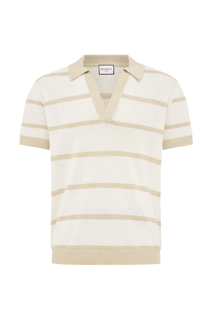 ALEX KNIT TOP - SAND/WHITE - ALEXKNITTOP-SAND_WHITE