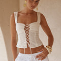 ALIVIA TOP - WHITE