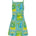 ALLEGRA MINI DRESS - ALOHA AQUA