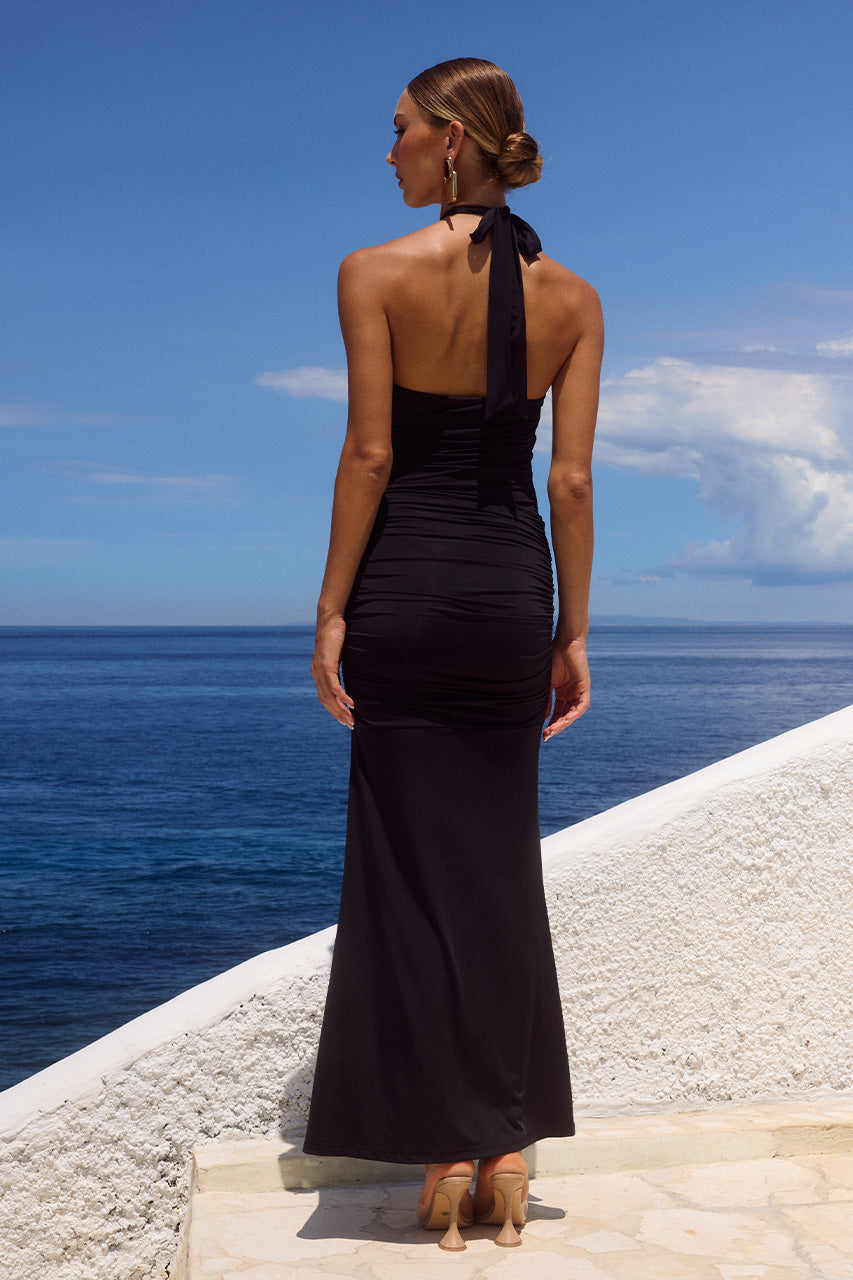 ALOLA HALTER MAXI DRESS - BLACK - ALOHAHALTERMAXIDRESSBLACK_5