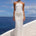 ALOLA HALTER MAXI DRESS - WHITE