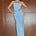 ALONSO HALTER MAXI DRESS - BLUEBELL