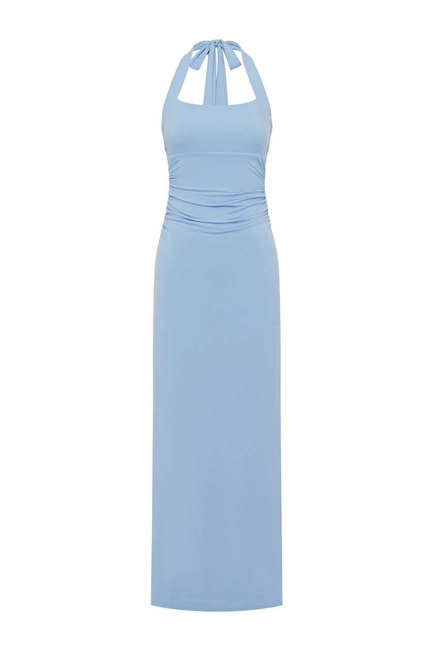 ALONSO HALTER MAXI DRESS - BLUEBELL - ALONSOHALTERMAXIDRESS-BLUEBELL