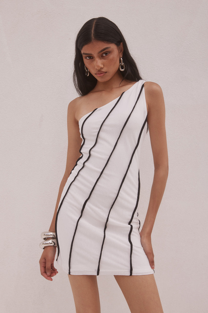 ALTHIA MINI DRESS - WHITE XXL - ALTHIAMINIDRESS-SAND_4
