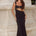 ALZONA CUTOUT MAXI DRESS - BLACK
