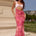 ALZONA CUTOUT MAXI DRESS - GAIA PINK
