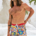 AMALFI SHORT - PHAEDRA PRINT