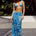 MIAMI MAXI SKIRT - AZURI BLUE