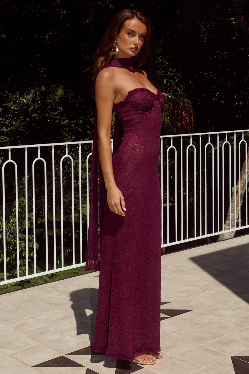 AMANA STRAPLESS SCARF MAXI DRESS - WINE - AMANASTRAPLESSSCARFMAXIDRESS-WINE-06